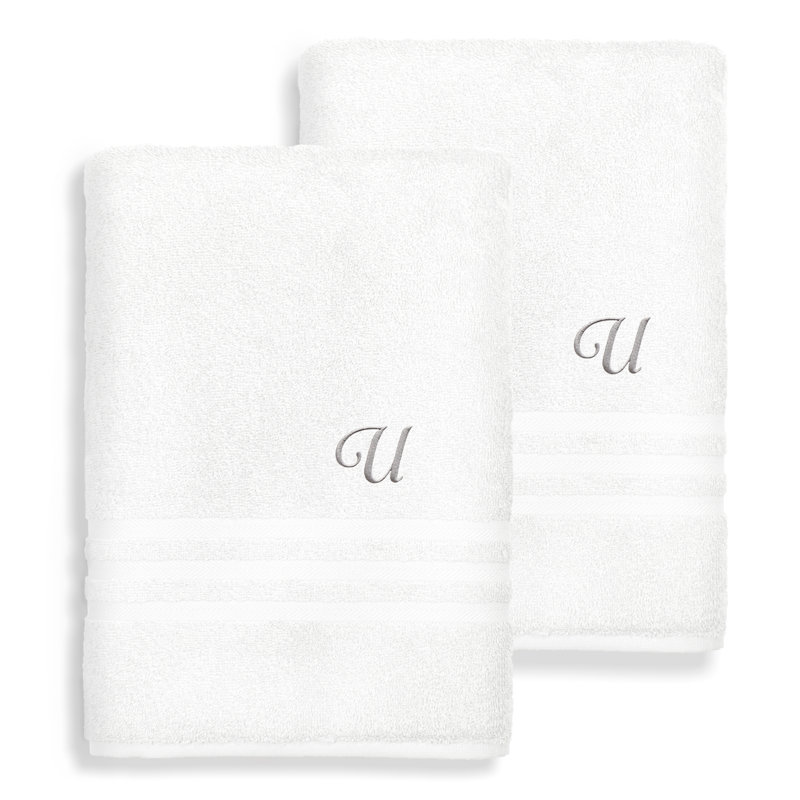 Denzi Midweight Bath Sheet, U, White