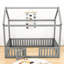 Lit simple en bois avec clôture Dasan-99415496