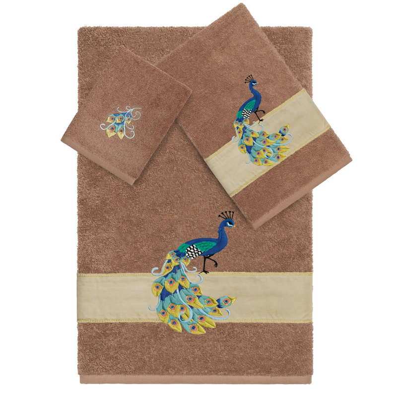 Linum Home Textiles 100% Turkish Cotton Alisah, Latte