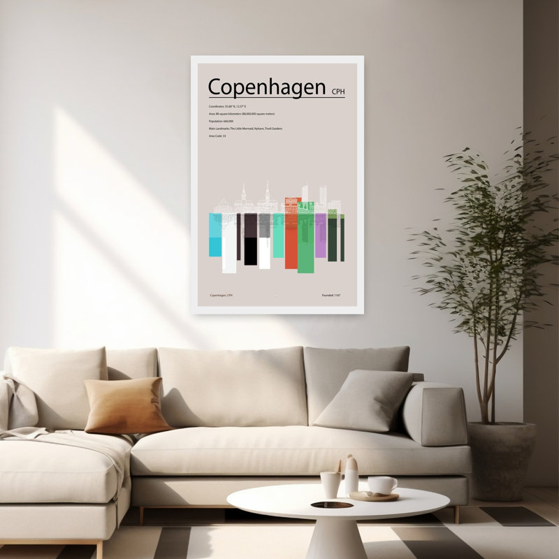 1 Piece Wrapped Canvas Wall Art, 152.4cm H x 101.6cm W