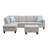 Sectional Sofa With Ottoman-1351461845