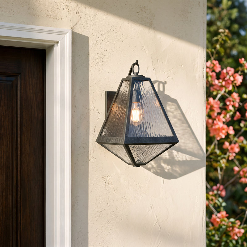 Maribel Black 3 - Bulb 21'' H Outdoor Wall Mount