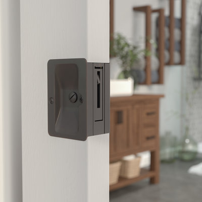 Rectangular Pocket Door Hardware