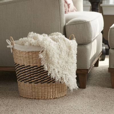Panier décoratif en osier