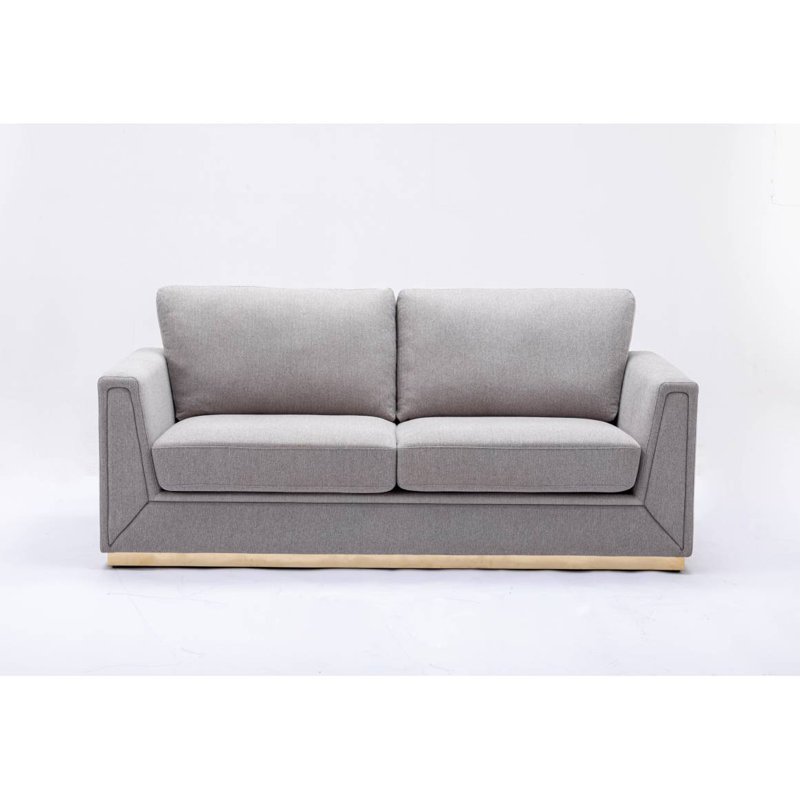 Canapé moderne Valin, lin LV01744