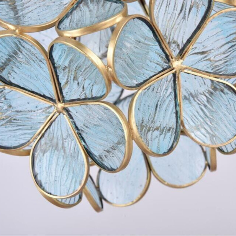 Ouellette 1 - Light Chandelier, Blue