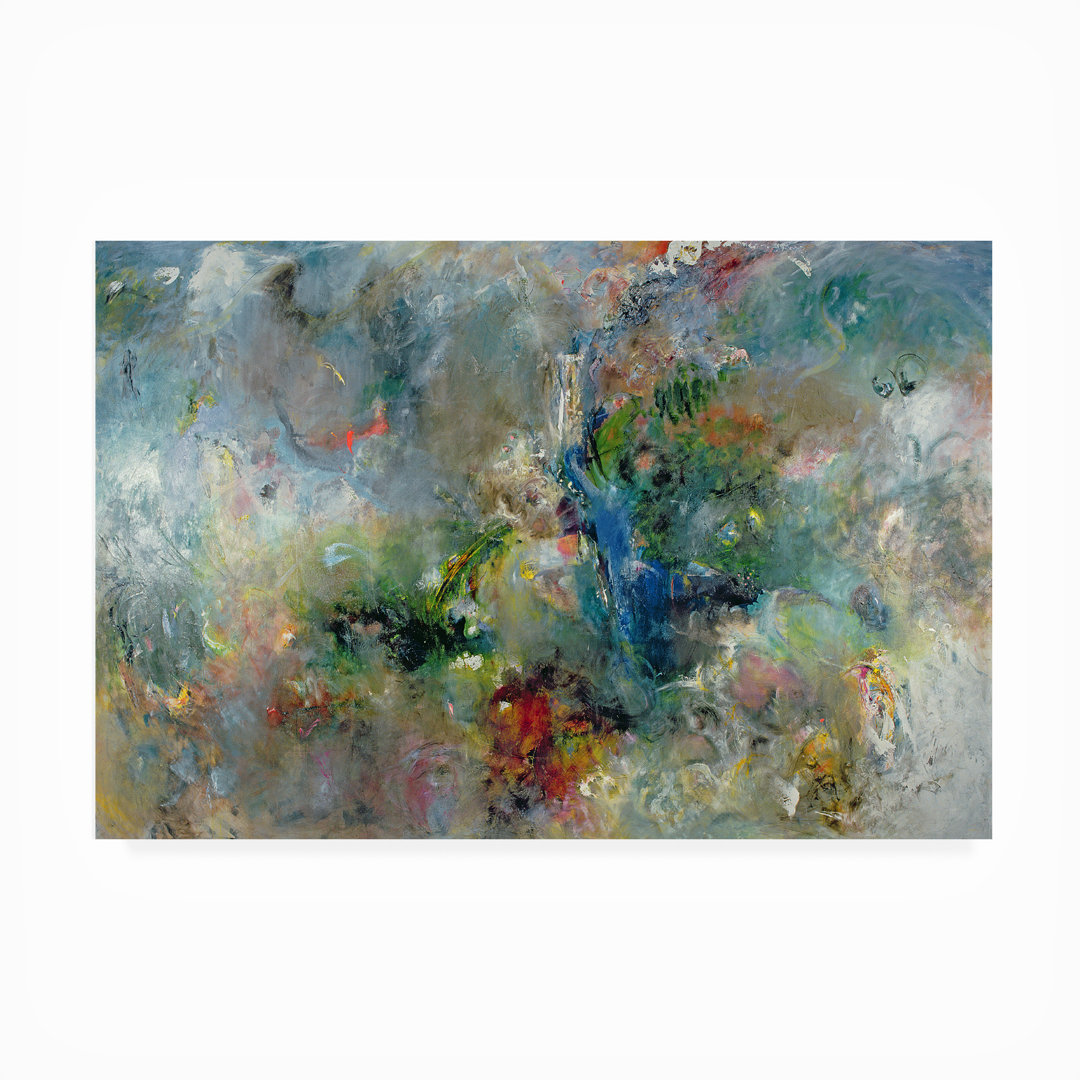 Arusa All-Weather Canvas Abstract Wall Decor Wade Logan® 