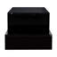 Table basse avec forme architecturale unique, noir-1515015953