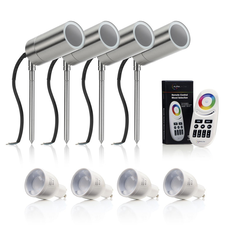 Fulkerson Stainless Steel Metal Spotlight Pack
