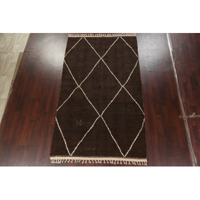 One-of-a-Kind 5'0" X 10'0" Wool Area Rug in Brown