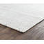Tapis ivoire en jute tissé à la main Chevron-751035792