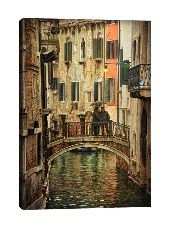 Catching Up On The News by Dano - Wrapped Canvas Print, 91cm H x 61cm W x 4cm D
