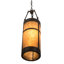Luminaire suspendu cylindrique simple à 1 lumière Fulton