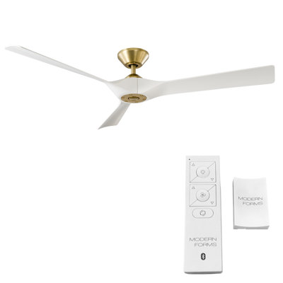 58" Torque 3 - Blade Outdoor/Indoor Smart Ceiling Fan with Remote Control Included, Works With Alexa and iOS or Android App
