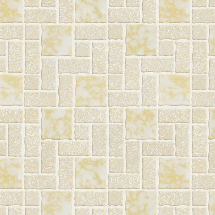 Academy Random Sized Straight Edge Porcelain Versailles Mosaic Wall & Floor Tile