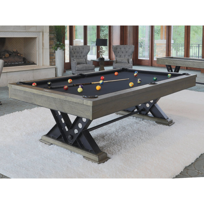 Table de billard 8 'rustique Belfast