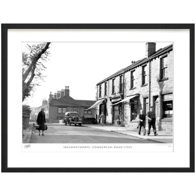 Skelmanthorpe, Commercial Road C1955 by Francis Frith - Single Picture Frame Print
