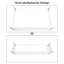 Adjustable Wall Mounted Clothes Rack