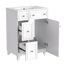Meuble-lavabo simple 24 po avec plateau en céramique Jeanneke-2056978058-2048956131