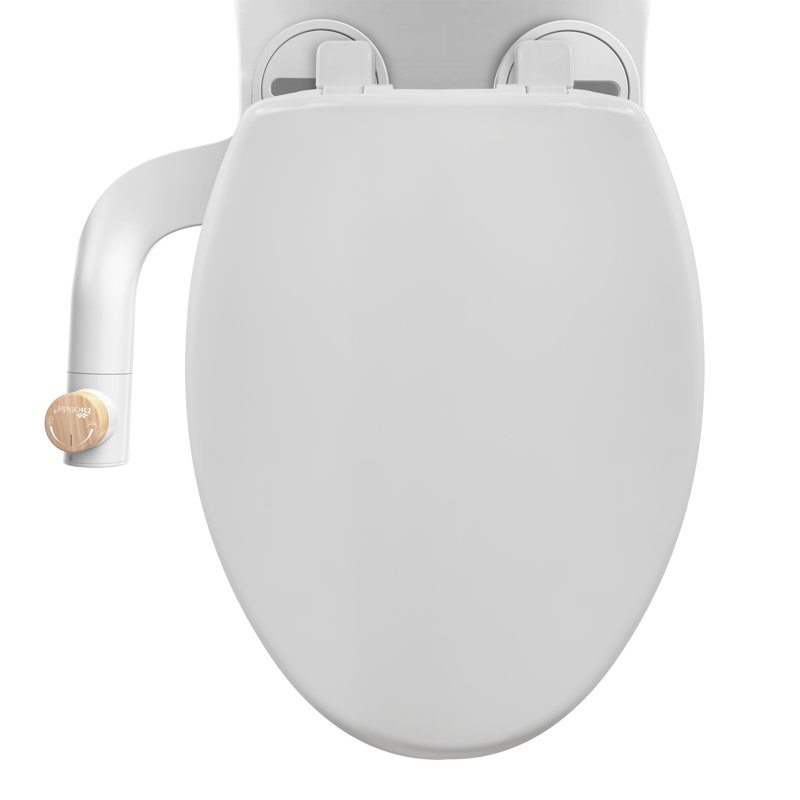 Round Toilet Seat Bidet, Elongated