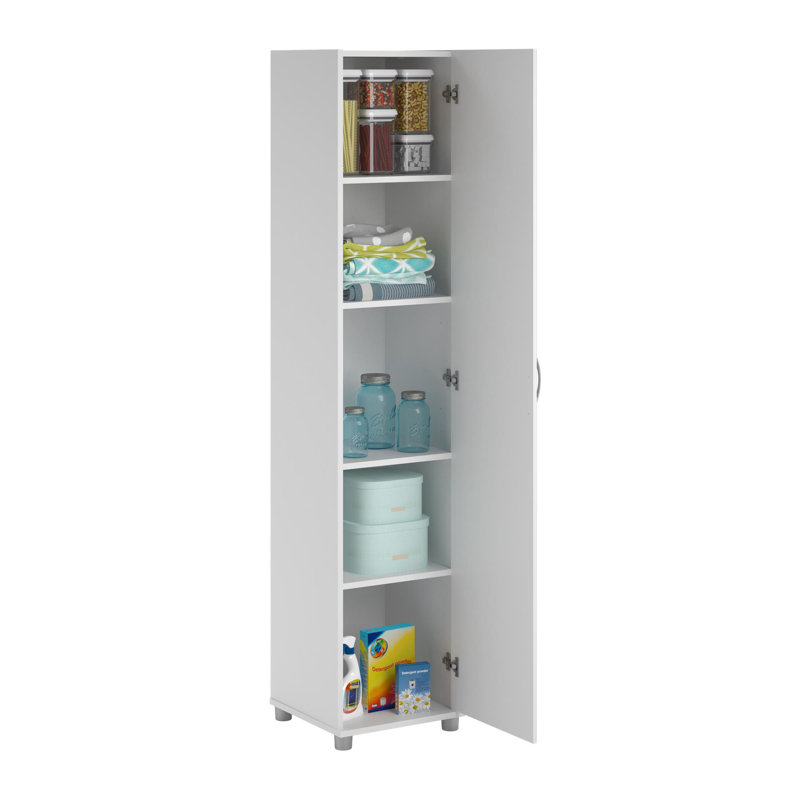 Scholl 16" Utility Storage Cabinet, White