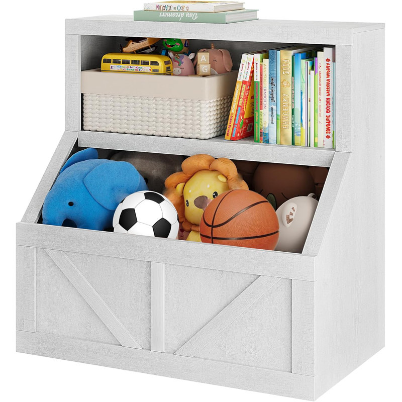 81.5cm H x 80cm W Bookcase, Beige