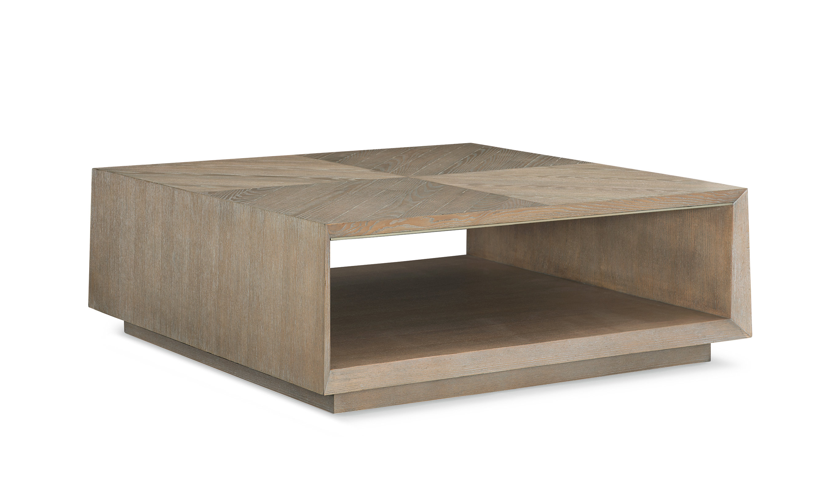 Caracole Classic Boxcar Square Coffee Table & Reviews | Perigold