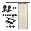 Porte de grange en bois avec quincaillerie d'installation - hauteur de 84 po-79201166-79201173