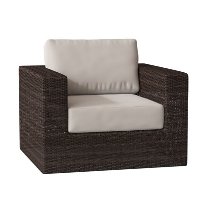 Chaise de patio pivotante avec coussins Montecito