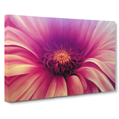 Stunning Chrysanthemum Flower - Wrapped Canvas