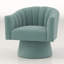 Fauteuil demi-tonneau pivotant de 25,2 po Iryanna-97755418-123185138