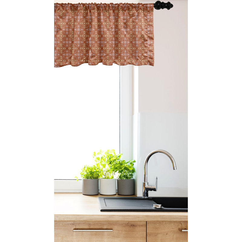 Ensemble de 2 cantonnières Ambesonne, L 42 po x L 18 po