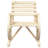 Solid Wood Outdoor Dining Armchair-97884399