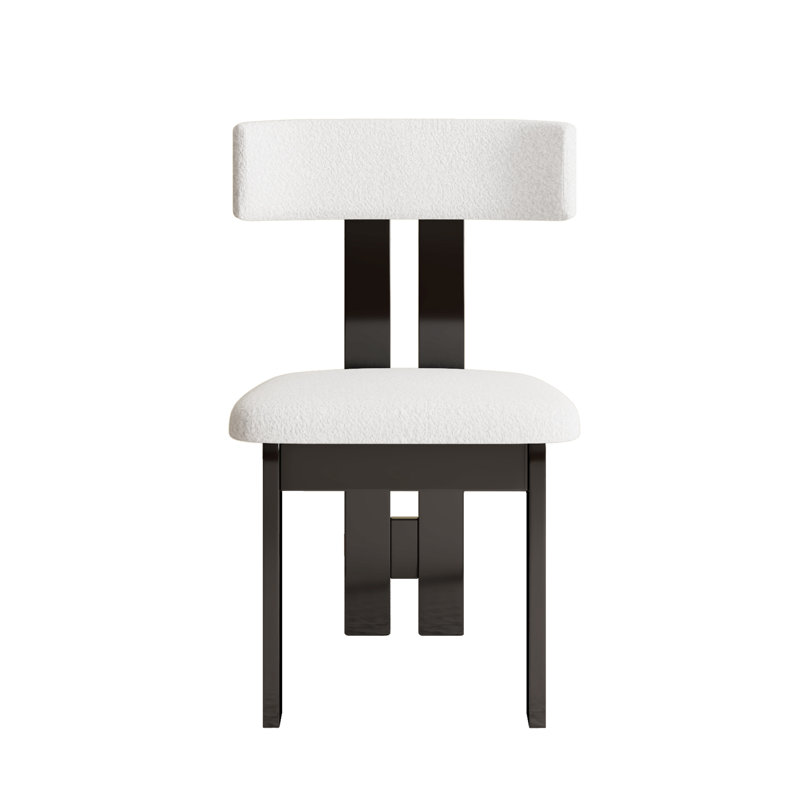 Chaises de salle à manger en velours