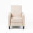 Linen Manual Push Back Recliner Chair-320699903