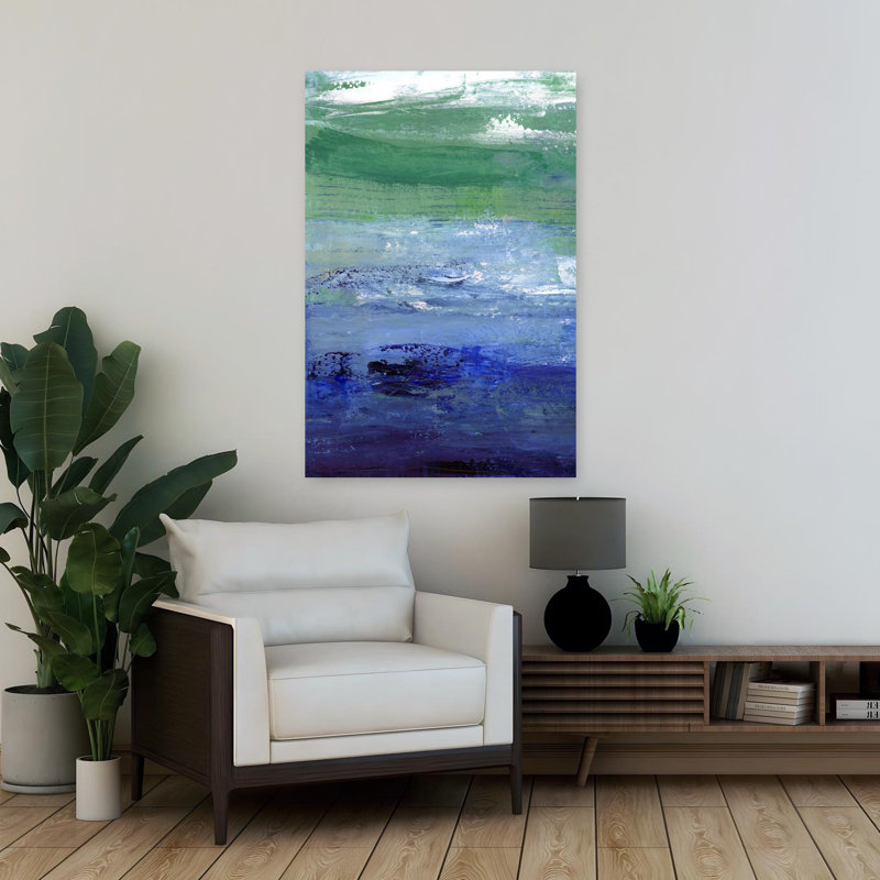 Art contemporain contemporain abstrait abstrait, H 36 po x l 24 po