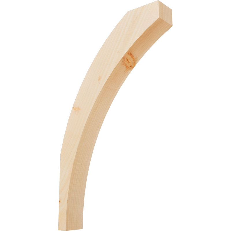 Genouillère Thorton, Sapin Douglas de 3 1/2 po (lisse), 18 po X P 30 po H