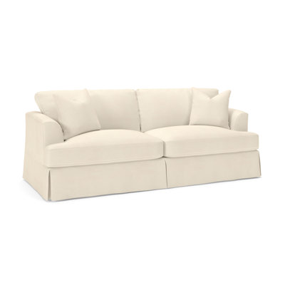 Lucia 92.5'' Slipcovered Sofa