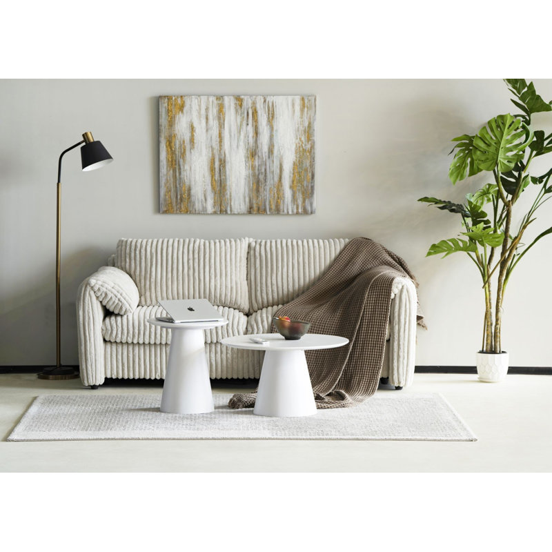 Artella Coffee Table, White