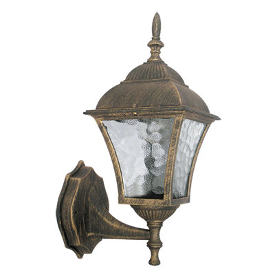 Villareal Bronze 37cm H Outdoor Wall Lantern