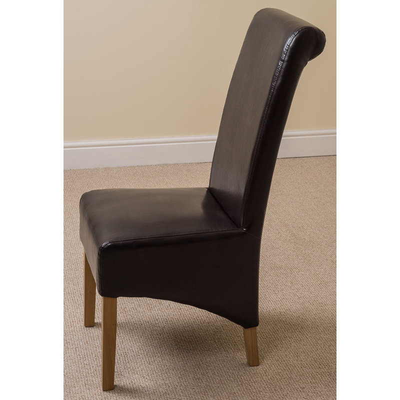 51cm H Upholstered Side Chair, Brown