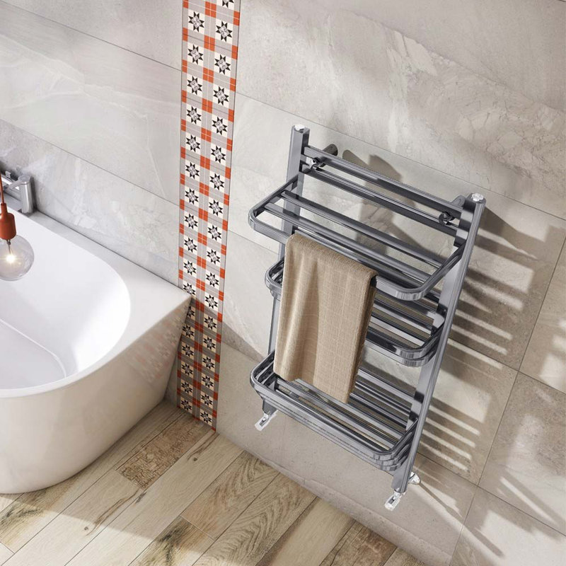 Straight Towel Rail Heated Towel Rails, Chrome