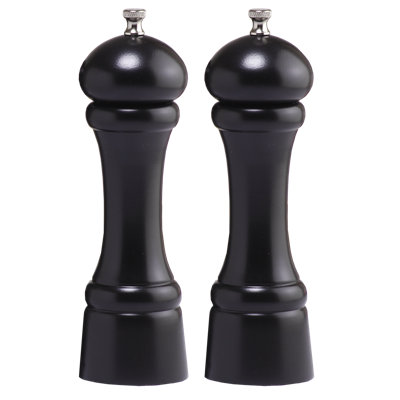 Brand Windsor Wood No Power Source Required / Manual Salt & Pepper Mill Set