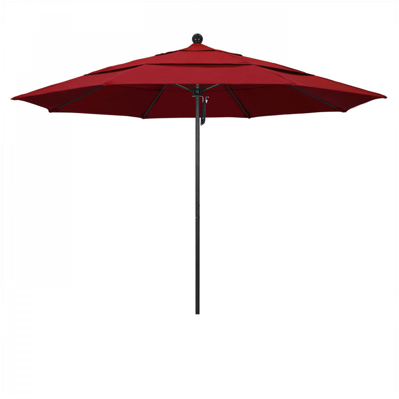 Parasol de marché 11 pi Raymundo, Rouge - Pacifica