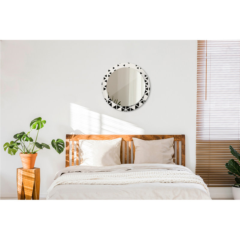 Huldar Glass Flat Wall Mirror