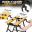 Banc de travail réglable pliable pour outils de rangement et banc de rangement portatif