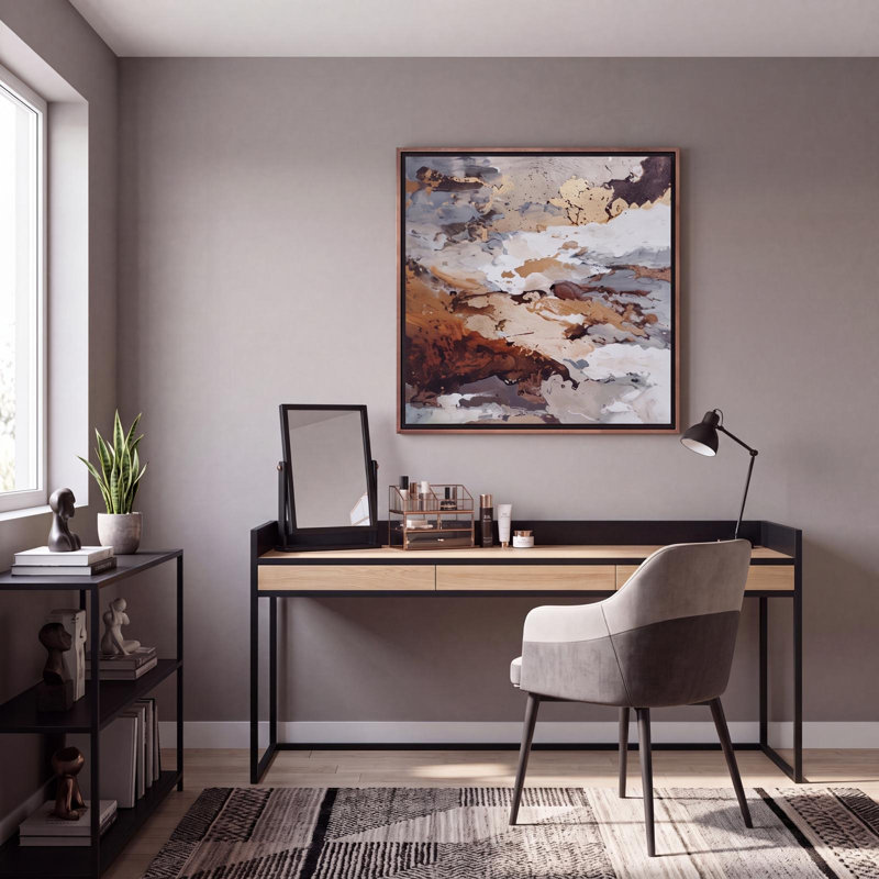 Sediment and Spark, 30" H x 30" W