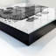 Key box for home, Opens to the right, 30x30x5, White, Minimalist instrument graphics with exceptional detail, 