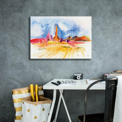 «Formation» par Kristy Rice, art mural sur toile
