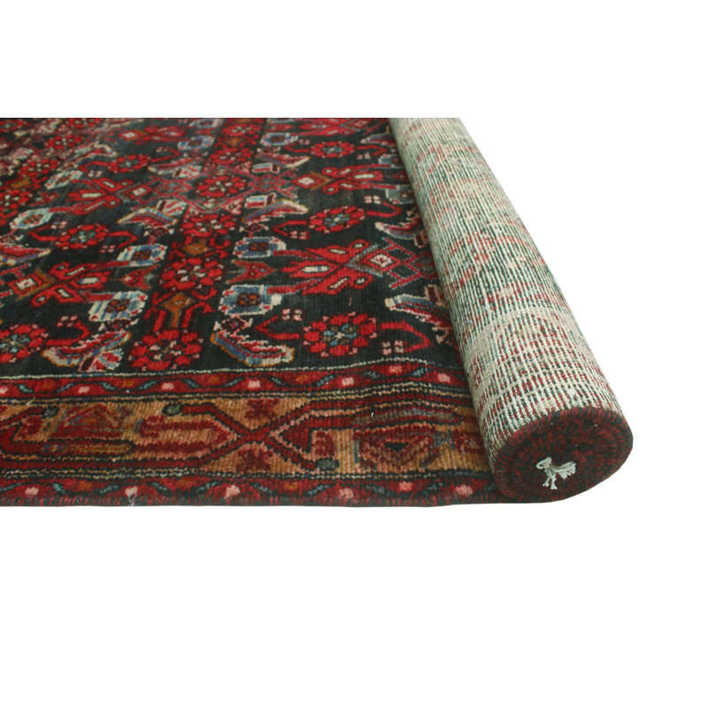 Chemin de table noir semi-antique Kazzandra